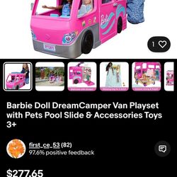 Barbie Doll Dream Camper 