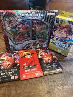 One Piece Card Game Bundle – Illustration Box & More