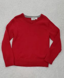 ✅ Boys Long Sleeved Red Sweatshirt• Size S (5-6)• Great Condition• $8firm