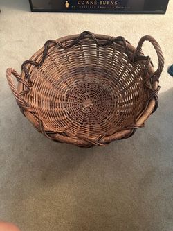 Sturdy woven basket