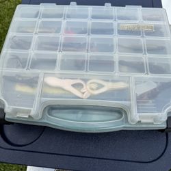 Tackle Box With Fishing Lures