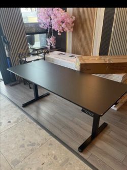 Electric Standing Desk, 71 x 29 inches Height Adjustable, Ergonomic Home Office Sit Stand Up Desk