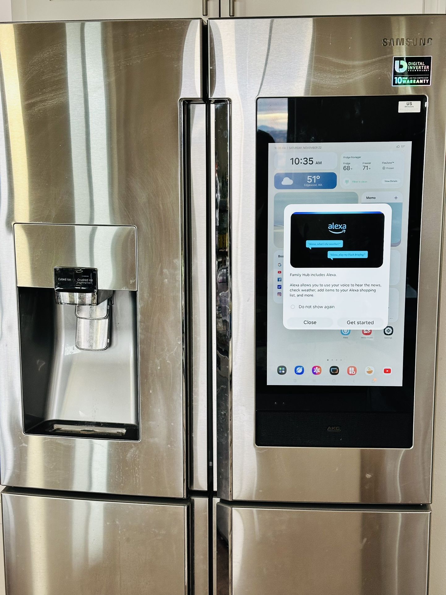 Samsung Family hub Refrigerator 