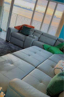Typhoon leather couch