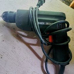 Black & Decker Corded Power Drill Corded 