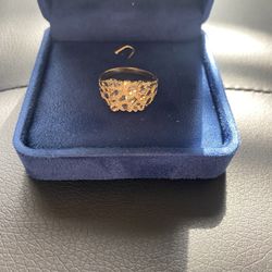 10k Nugget Ring 