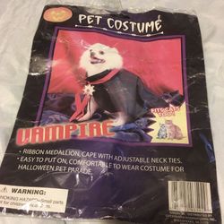 Vampire Costume Pet