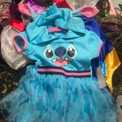 Stitch Costume Dress Girls Size 4/5