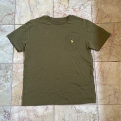 Men’s Ralph Lauren Green T-shirt Size Med.  