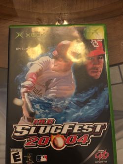 Xbox slug fest 2004 baseball