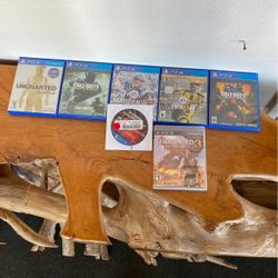 Six PS4 games (bundle)