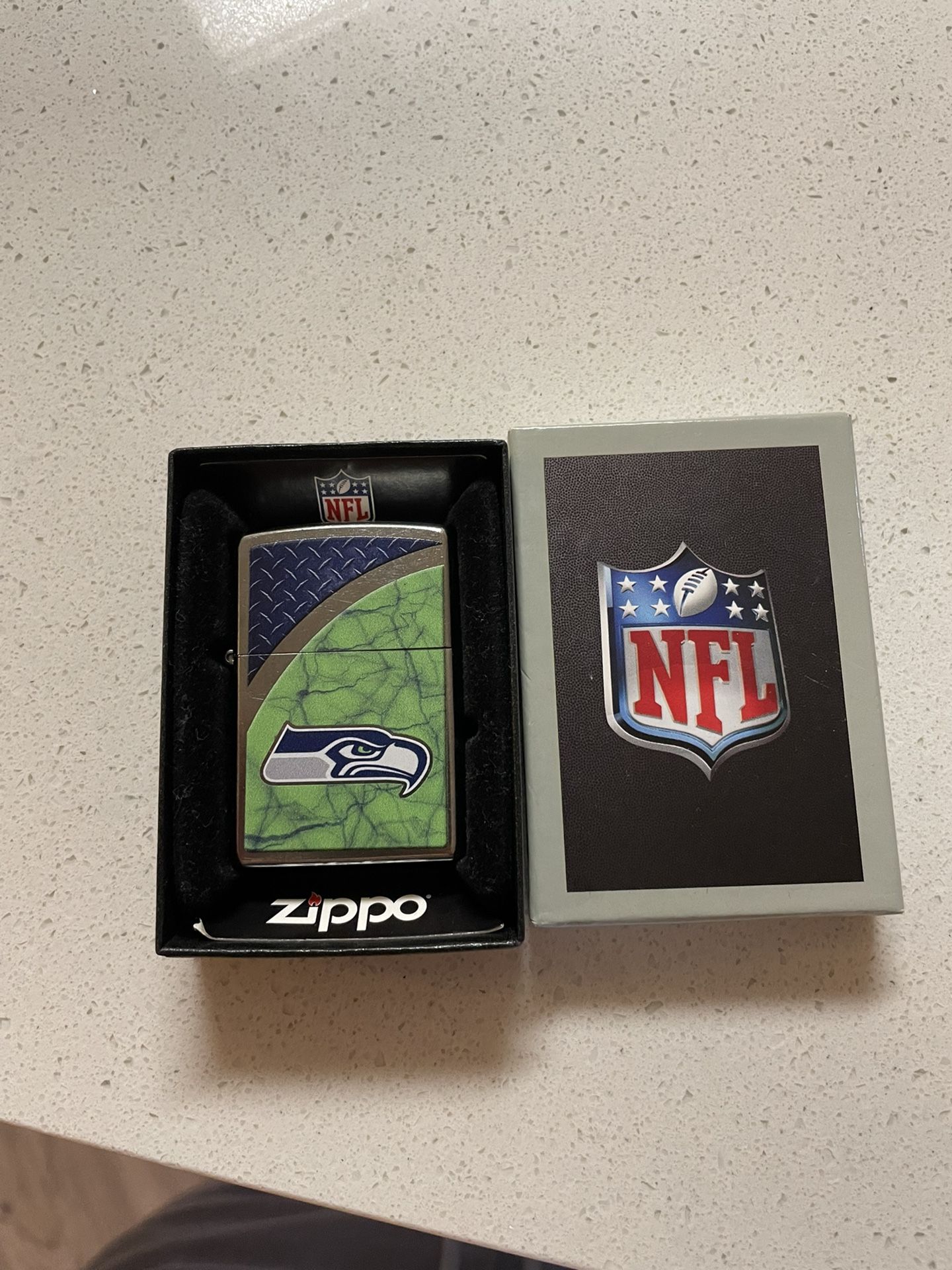 Brand New Seahawks Zippo Lighter