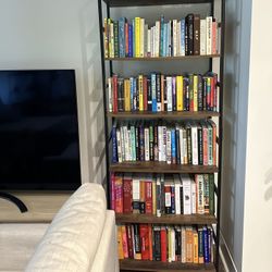 6 Shelf Bookshelf (X2) 