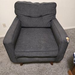 Dark Grey Sofa Chair