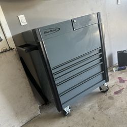 32" Five-Drawer Sliding Lid Shop Cart (Blue-Point) Snap-On!