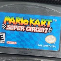 Mario Kart Super Circuit Gameboy Advance Nintendo 