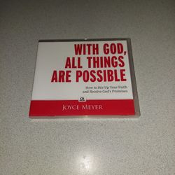 JOYCE MEYER WITH GOD, ALL THINGS ARE POSSIBLE CD