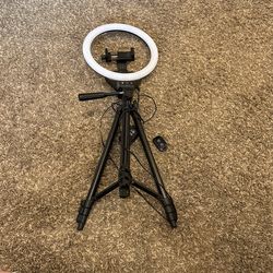 Selfie Retractable Light And Stand