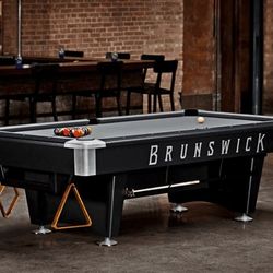 Brunswick Black Wolf Pro Pool Table 