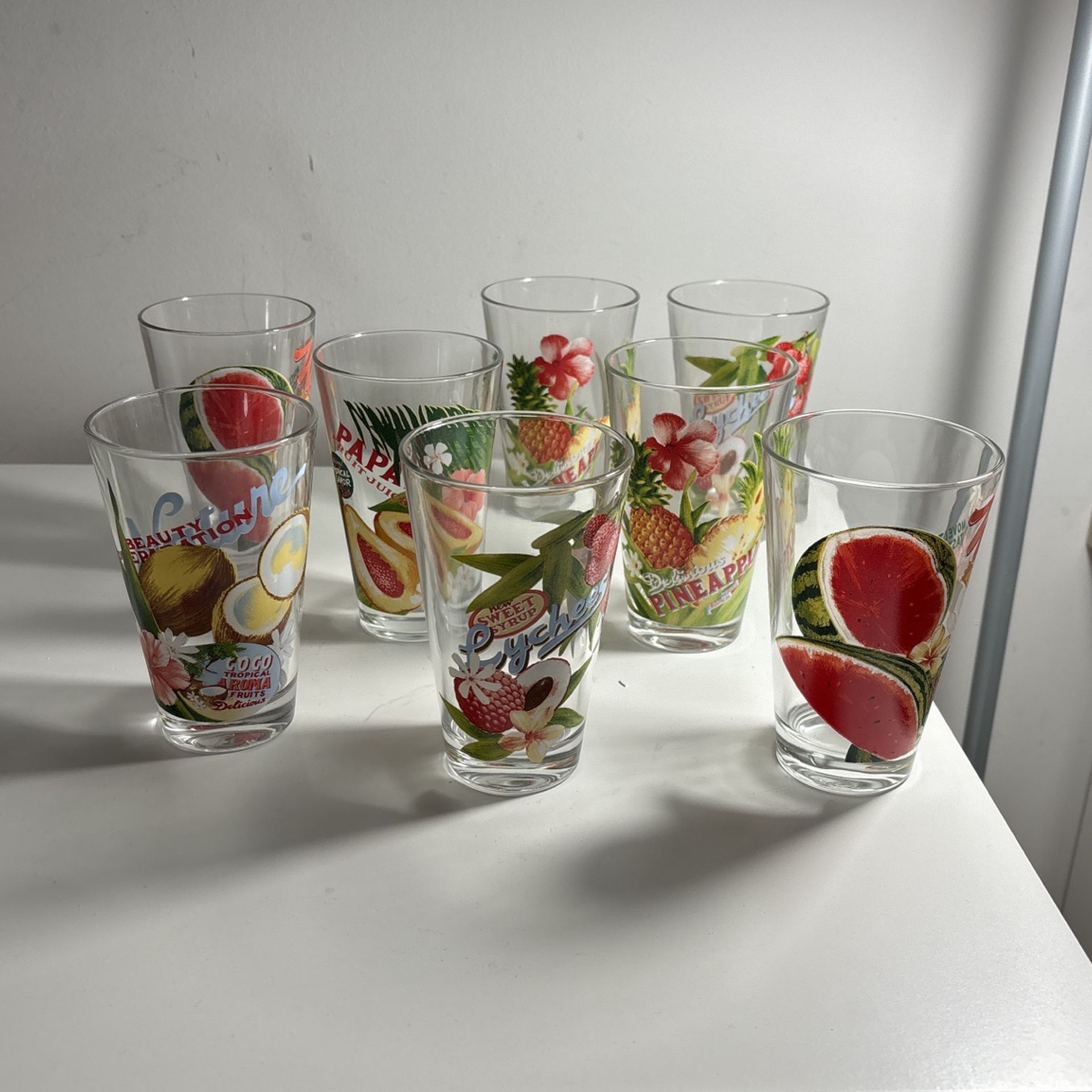 Glass Vintage Set