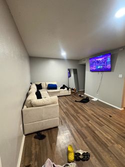 Beige Sectional