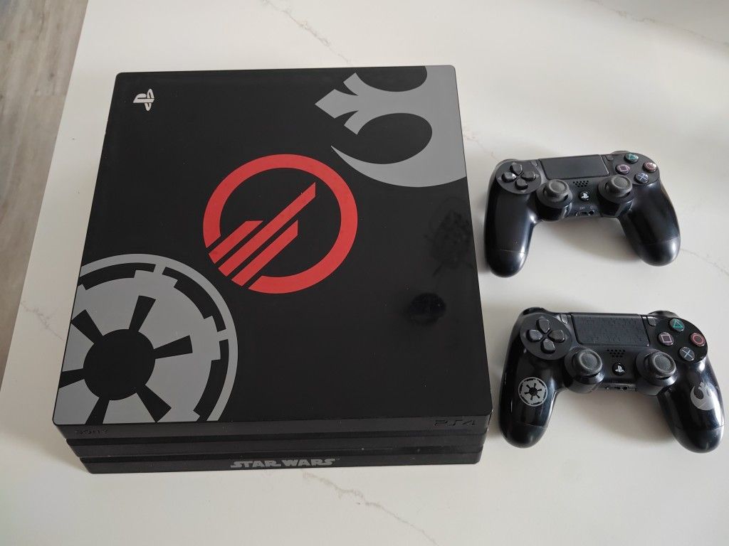 PS4 Pro 1tb Star Wars Edition 