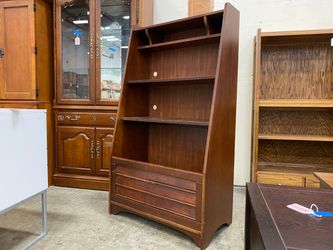 STANLEY Dark Cherry Bookcase/ Toy Storage