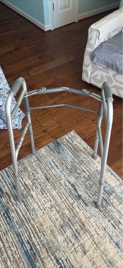 Folding Aluminum Walker Mobility Aid