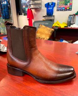 Nuevos Botines de Piel con cierre para hombre