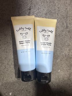 2x Tubby Todd Sweet Cheeks Diaper Paste 4 oz
