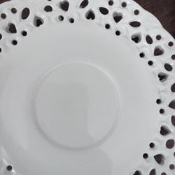 Valentine’s Ceramic Saucers