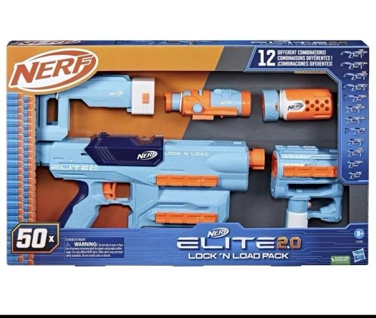 Nerf Elite 2.0 Lock N Load Pack. NEW Multiple Available