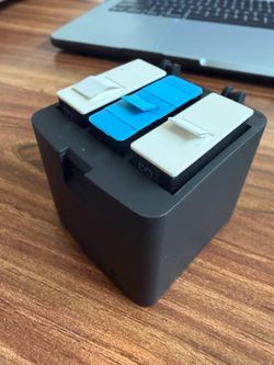 GoPro HERO 9/10/11/12 Battery Charger + 3 Batteries – Ready to Use