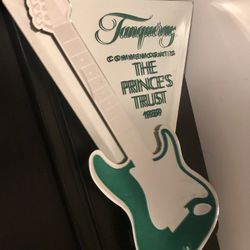 Rare 1989 Fender Stratocaster Guitar Princess Trust Tanqueray Commerates