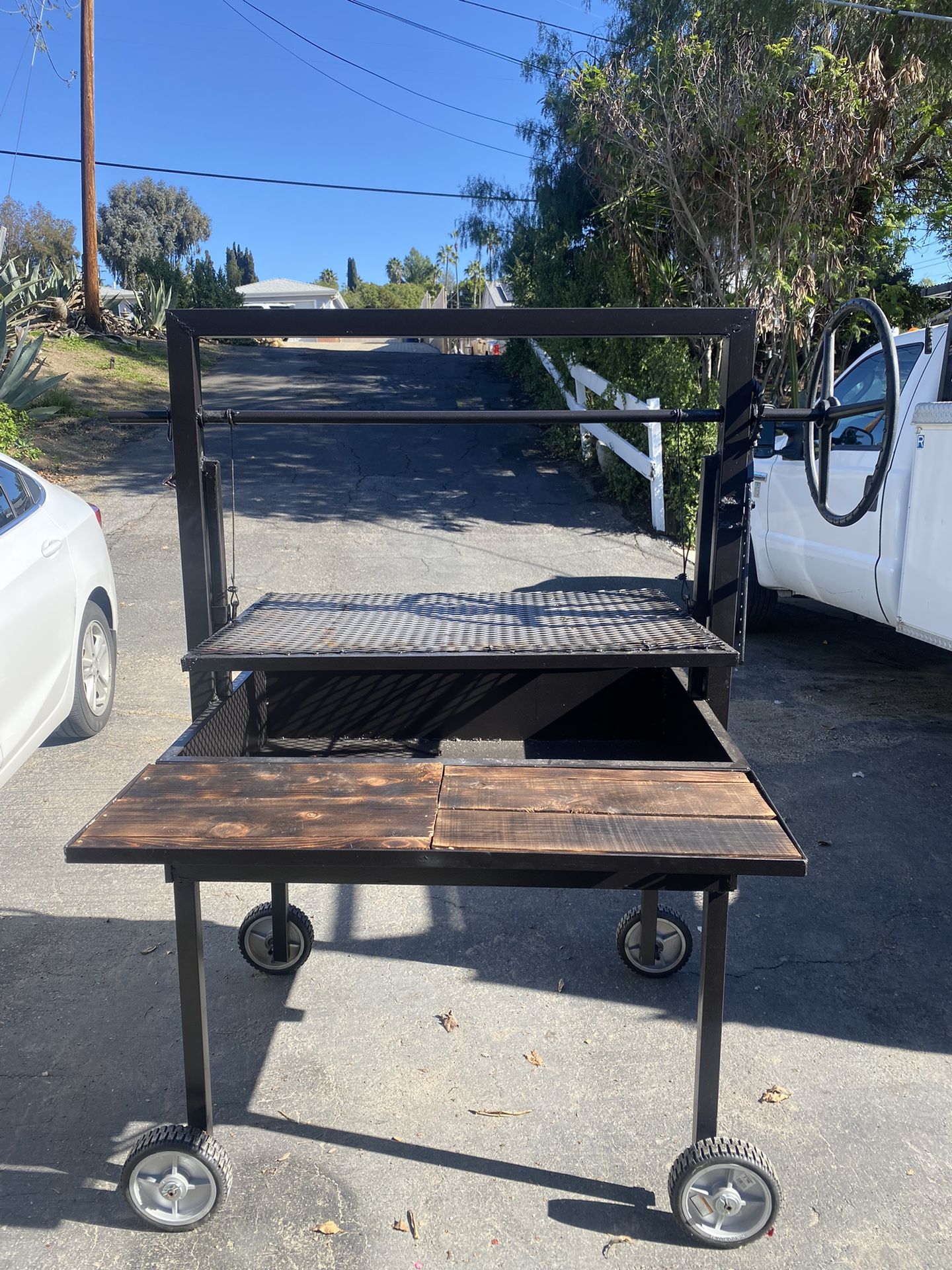 Custom Made Santa Maria Grill Bbq Asador Argentina Asador 