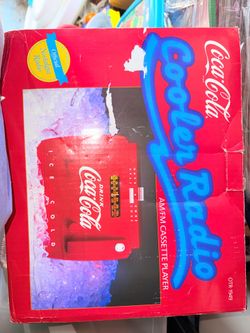 Randix Coca-Cola Cooler Radio, model OTR-1980’s