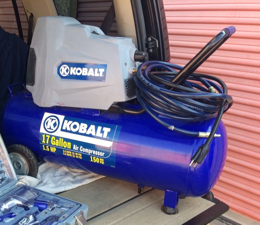 Kobalt 17 gallon clearance air compressor