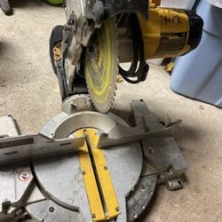 Dewalt Chop Saw10”