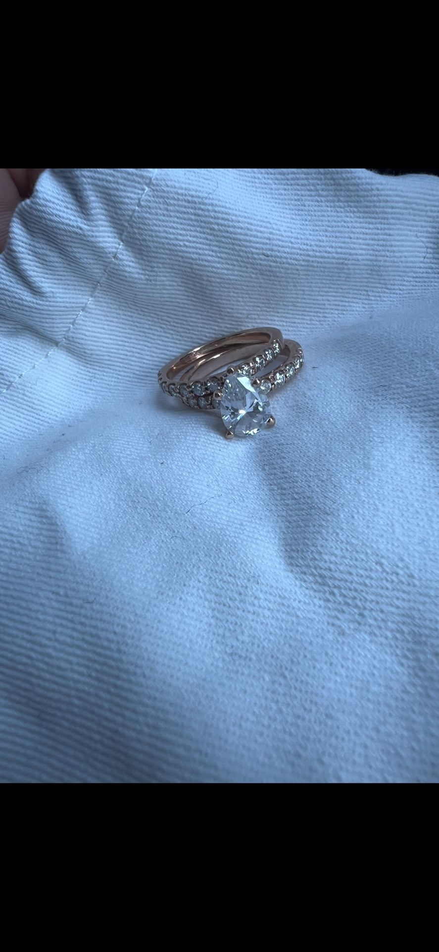 Engagement Ring With Wedding Band 