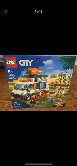 Lego city 60345 Farmers Market Van *New*