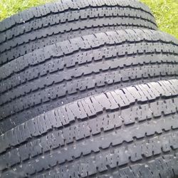 LT 225/75R16 Auto Tires: All Three For 20.00 Thumbnail