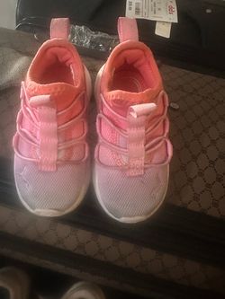 Girls Toddler Pink Ombre puma size 6