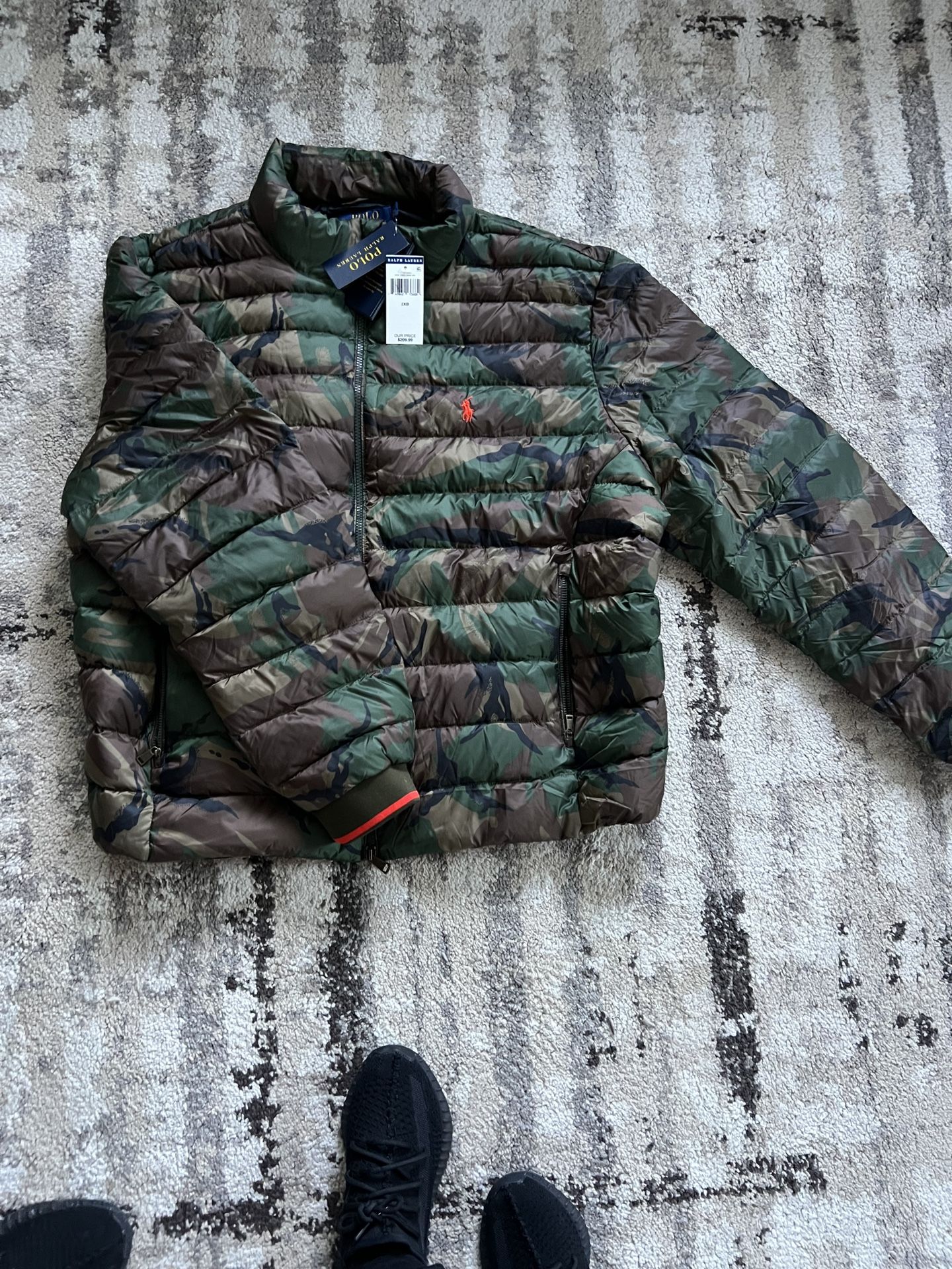 Mens Polo Puffer Jacket 