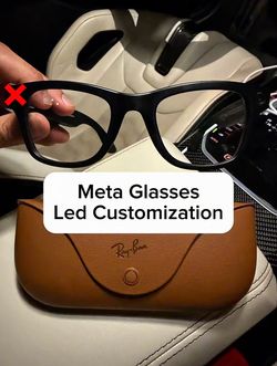 Meta Glasses Led Customization (Gen 1-2 Also Mobile)