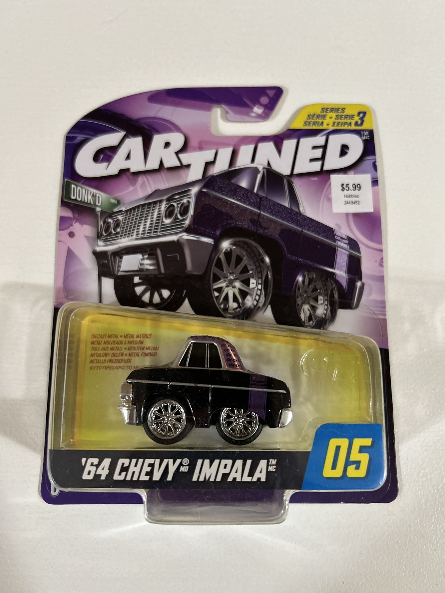 Car Tuned 64 Impala Series 3 Diecast 
