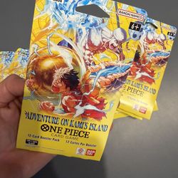 10 - OP15 One Piece Booster Packs For $100 Adventure On Kami’s Island