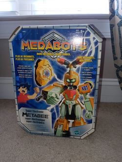 2002 Medabots Super electronic Medabee figure complete in original box!