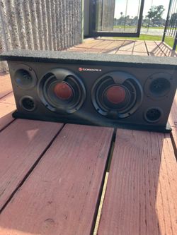 Sondpex Dual Speaker Truck Box / Car Audio Enclosure