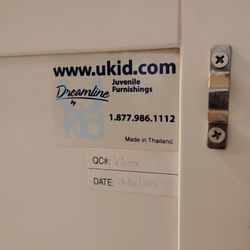 Girls Chest Of Drawers With 2 Shelves On Other side 