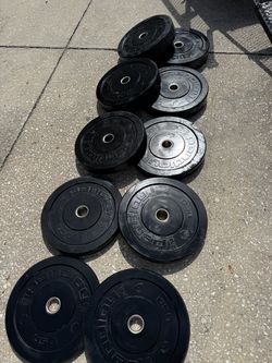 Bumper plate set